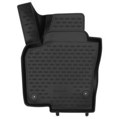 Коврик в салон для VW Tiguan 2007-2016, передний левый, 1 шт. (полиуретан) Element