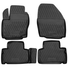 Коврики в салон FORD S-MAX 2006->, 4 шт. (полиуретан) Element