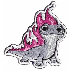 Наклейка-патч / многоразовая нашивка на одежду / декор для одежды (Холодное сердце, Бруни ) Priority