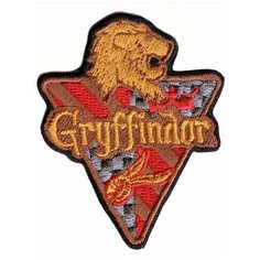 Наклейка-патч / многоразовая нашивка на одежду / декор для одежды (Гарри Поттер, Гриффиндор – 2) Priority