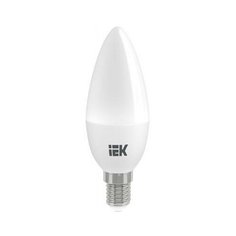 IEK Лампа светодиодная свеча IEK C35 E14 9W 4000K LLE-C35-9-230-40-E14