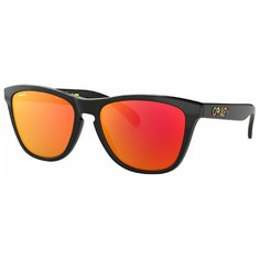 Очки cолнцезащитные OAKLEY Frogskins Polished Black / Prizm Ruby 2021