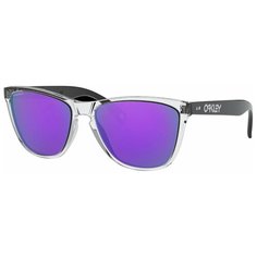 Очки солнцезащитные OAKLEY Frogskins 35Th Polished Clear / Prizm Violet 2021
