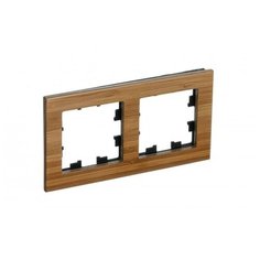 Рамка 2-м ATLASDESIGN NATURE дерево бамбук SchE ATN353202 Schneider Electric