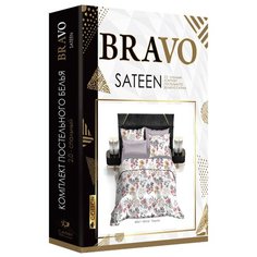 КПБ сем Bravo сатин м351.23.04SТ рис.4506-1+4506а-1 Кларисса