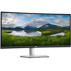 34" Монитор DELLS3422DW, 3440x1440, 100 Гц, *VA, серый/серебристый