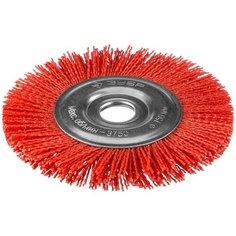 ЗУБР Щетка дисковая для УШМ, 150х22мм нейлоновая проволока с абразивным покрытием, ЗУБР "профессионал"