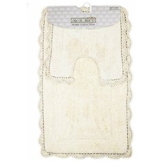 Набор ковриков для ванной комнаты Sofi de Marko CLEO (крем) 60х100 и 50х50см