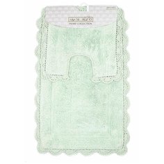 Набор ковриков для ванной комнаты Sofi de Marko CLEO (ментол) 60х100 и 50х50см