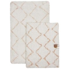 Набор ковриков для ванной Sofi de Marko Isidora (пудра) 60х100 и 50х70