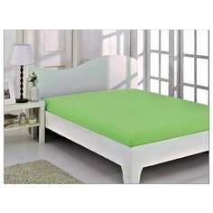 Простыня Sofi de Marko (зеленая) 180x200+30 см на резинке
