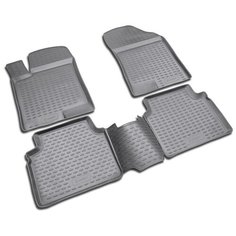 Коврики в салон HYUNDAI Sonata (NF, V), 2004-2010, 4 шт. (полиуретан) Element