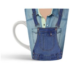 Кружка-латте CoolPodarok Комбинезон