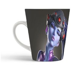 Кружка-латте CoolPodarok Аниме робот шлем