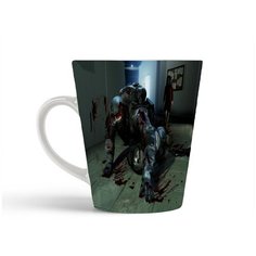 Кружка-латте CoolPodarok fear extraction point Солдат в крови