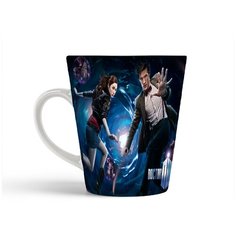 Кружка-латте CoolPodarok Доктор Кто Во временной воронке