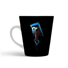Кружка-латте CoolPodarok Слон Арт Амолед