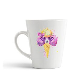 Кружка-латте CoolPodarok Животные собака в вафельном рожке