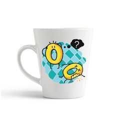 Кружка-латте CoolPodarok Иллюстрация. Два пончика