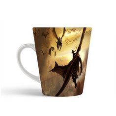 Кружка-латте CoolPodarok lair Верхом на драконах