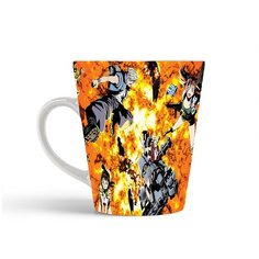 Кружка-латте CoolPodarok metal slug 4 Аниме Персонажи Взрывы