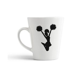 Кружка-латте CoolPodarok "черлидинг"