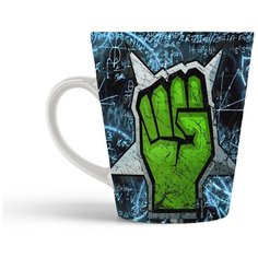 Кружка-латте CoolPodarok Кулак