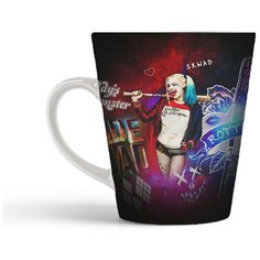 Кружка-латте CoolPodarok По сериалу Харли Квинн Harley Quinn