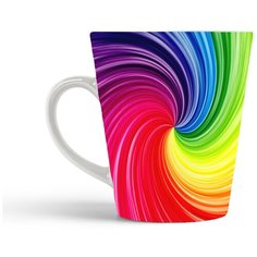 Кружка-латте CoolPodarok Радуга