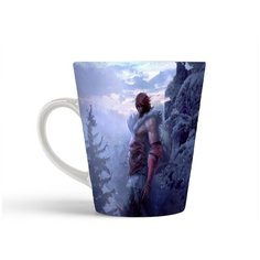 Кружка-латте CoolPodarok castlevania lords of shadow Лорд Ёлки Снег
