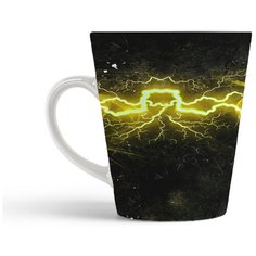 Кружка-латте CoolPodarok Молнии3