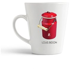 Кружка-латте CoolPodarok Louis Bidon. Луи Бидон