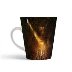 Кружка-латте CoolPodarok battle of the immortals Войско Построение Копья