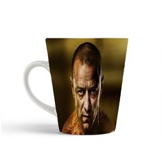 Кружка-латте CoolPodarok Стекло Зверь Крупный план