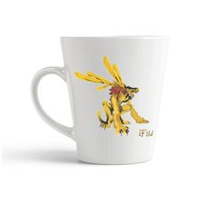 Кружка-латте CoolPodarok Покемон Зераора. Zeraora