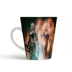 Кружка-латте CoolPodarok blades of time Аюми Арт