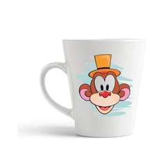 Кружка-латте CoolPodarok "Обезьянка"