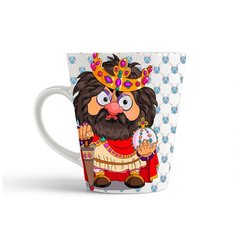 Кружка-латте CoolPodarok Бесит когда отвечают ОК