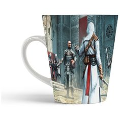 Кружка-латте CoolPodarok Ассасинс крид Assassins Creed (диалог)
