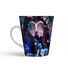 Кружка-латте CoolPodarok Devil may cry 4 Лицом к лицу