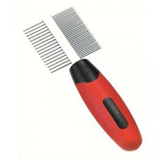 Hello Pet, расческа двухсторонняя, мини, для мелких животных