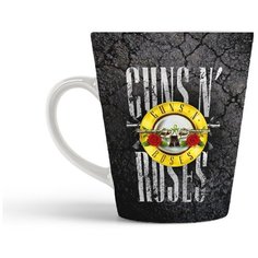Кружка-латте CoolPodarok guns n roses эмблема 2