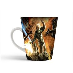 Кружка-латте CoolPodarok hellgate london Воин Световой меч