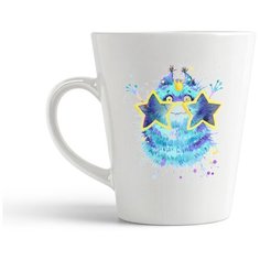 Кружка-латте CoolPodarok "Краски. Монстрик6"