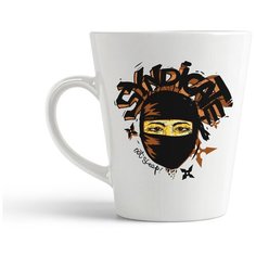 Кружка-латте CoolPodarok Прикол. Ниндзя Syndicate
