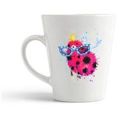 Кружка-латте CoolPodarok "Краски. Монстрик8"