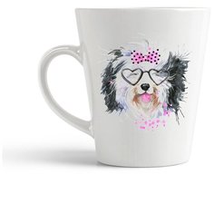 Кружка-латте CoolPodarok Животные собака5