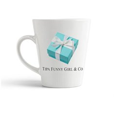 Кружка-латте CoolPodarok Tipa Funny Girl and Co