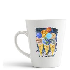 Кружка-латте CoolPodarok "Enjoy the universe4"