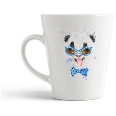 Кружка-латте CoolPodarok "Животные. Панда3"